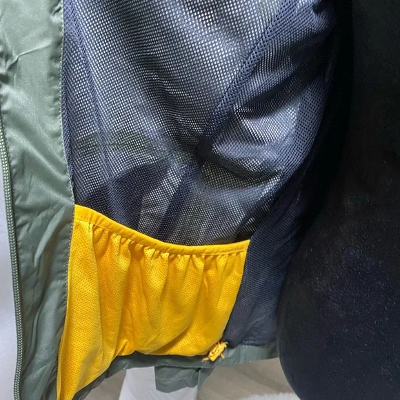 Bass Outdoor Firebird Trail Rain Jacket Green Size Large NWT - Picture 6 of 11